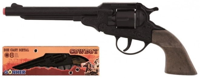 Cowboy-Metallrevolver für 8 Schuss