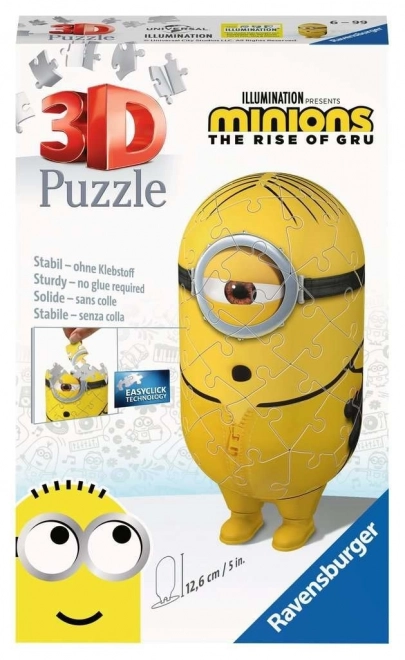 3D-Puzzle Minions 2: Kung Fu von Ravensburger, 54 Teile
