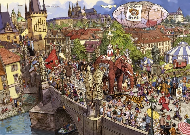 Puzzle Straßenparade 2000 Teile