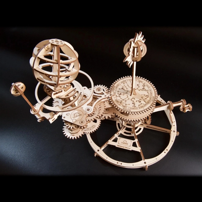 Ugears 3D Holzmechanik-Puzzle Tellurium