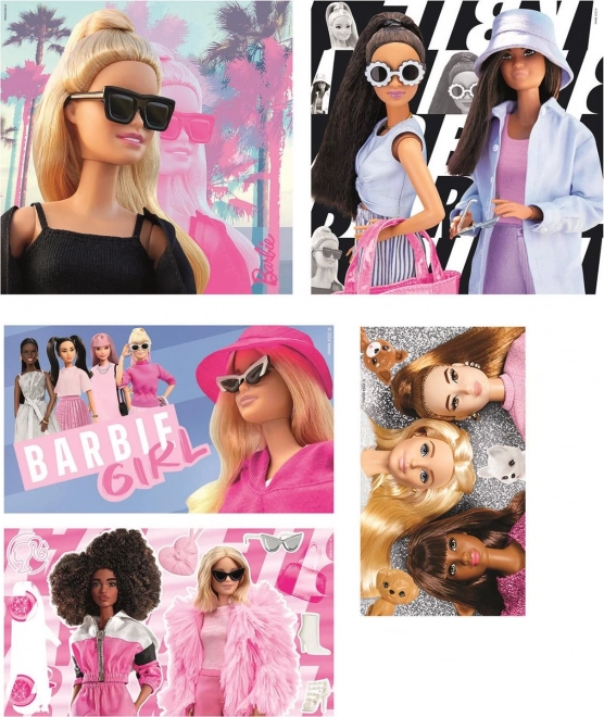 Barbie 10 in 1 Puzzle Set