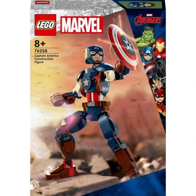 Sammelbare LEGO Figur: Captain America