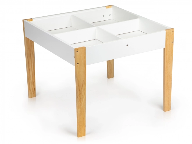 Kinder Holz Tisch und Stühle Set mit Tafel