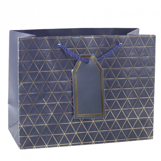 Geschenktasche mit goldenen Linien