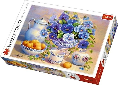 Trefl Puzzle Blaue Blume 1000 Teile