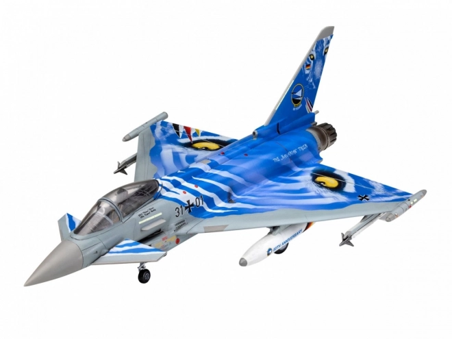 Plastikmodell Eurofighter Typhoon Bavarian Tiger im Maßstab 1/72