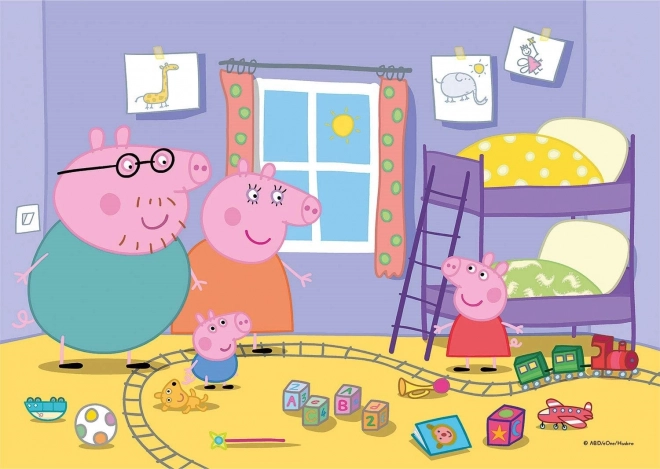 Puzzle Peppa Pig 2x20 Teile