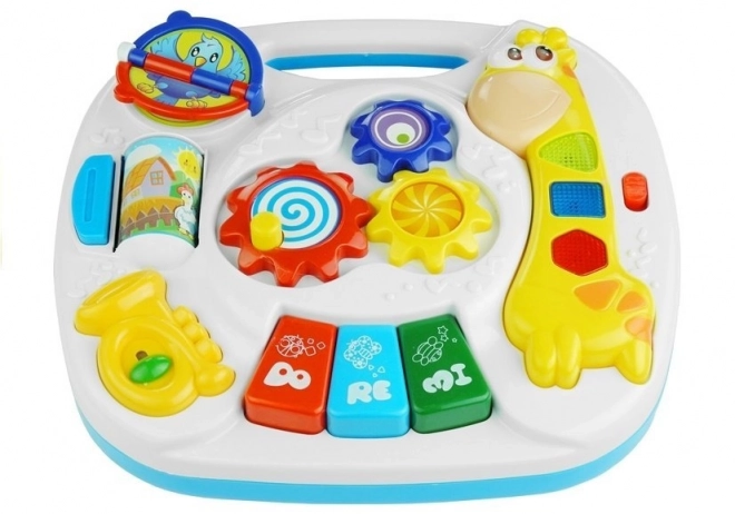 Multifunktioneller Lernspieltisch mit Giraffe 2 in 1