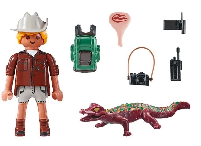 Playmobil Special Plus Forscher mit Alligator