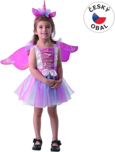 Karnevalskostüm Einhorn für Kinder 80-92 cm