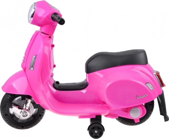 Elektrischer Kinderroller Vespa – rosa
