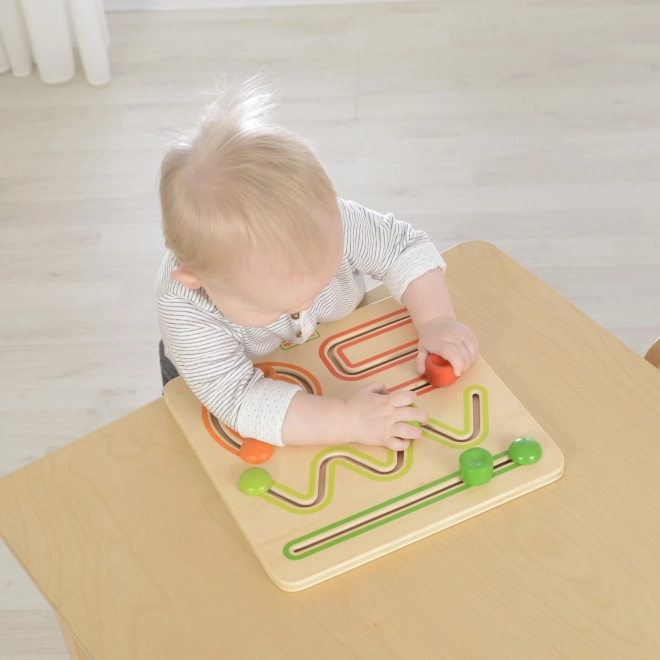 Masterkidz Montessori Holzlabyrinth Lernspiel