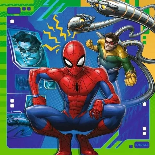 Spiderman Puzzle Set 3x49 Teile