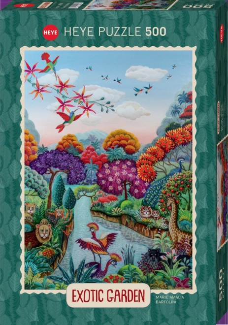 Heye Puzzle Exotische Garten: Blumenparadies 500 Teile