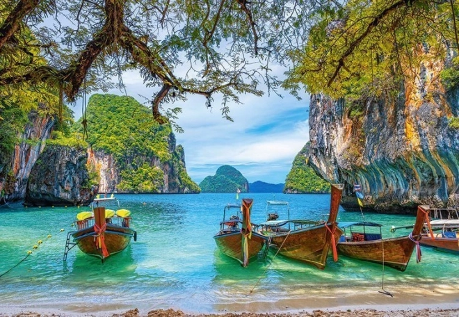 Castorland Puzzle Schöne Bucht in Thailand 1500 Teile
