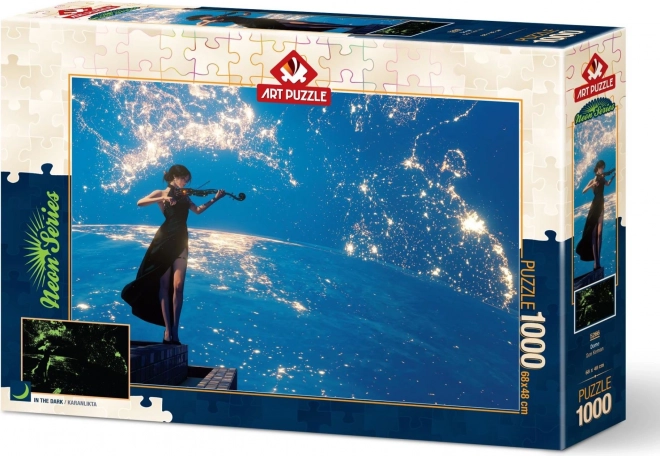 Leuchtendes Puzzle Kuppel 1000 Teile