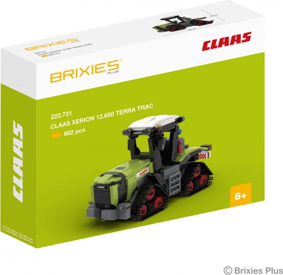 Bausatz BRIXIES Plus Claas Xerion 12.650 Terra Trac Raupenschlepper