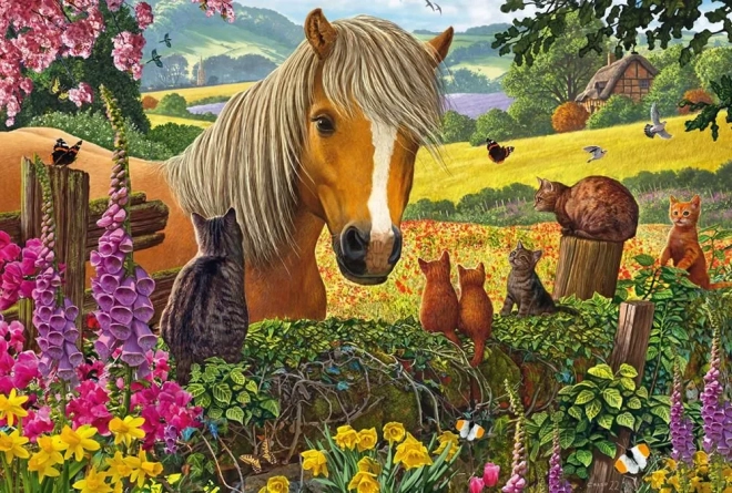 Puzzle Begegnung am Gehege 150 Teile von Schmidt Spiele