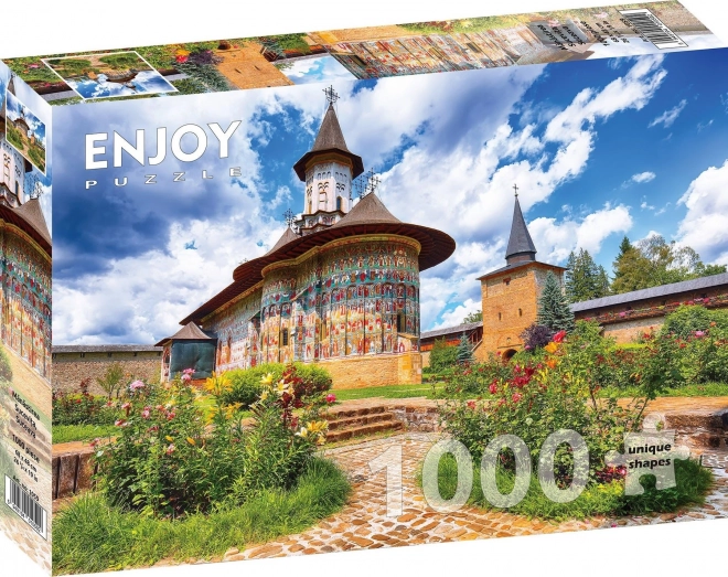 ENJOY Puzzle Kloster Sucevita 1000 Teile