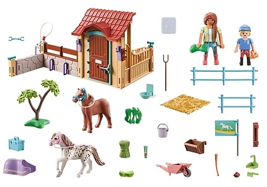 Stall-Spielset PLAYMOBIL Horses