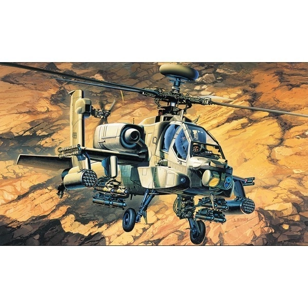 Academy AH-64A Apache Modellhubschrauber