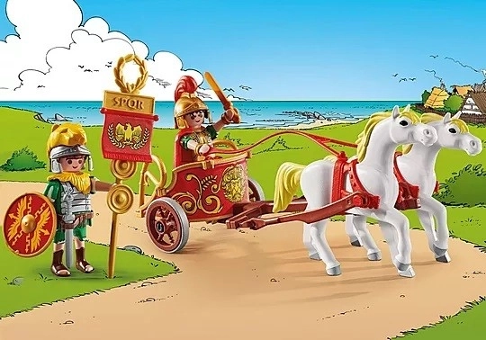 Playmobil Asterix: Römischer Wagen