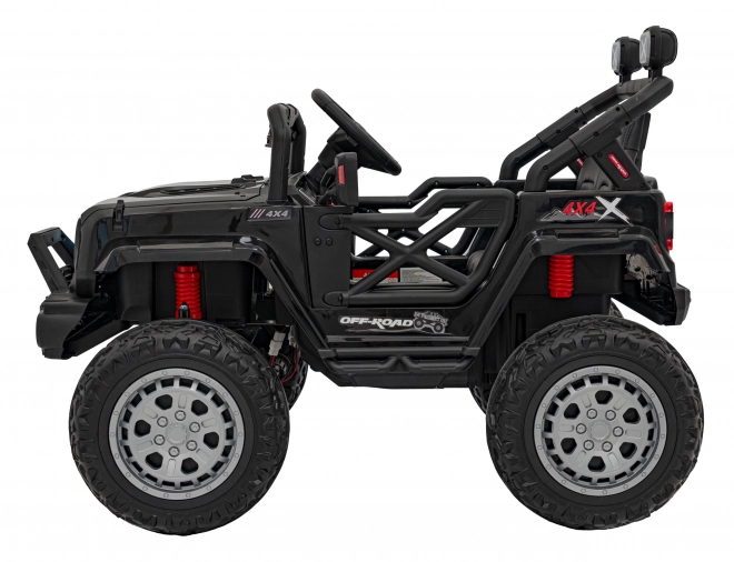 Schwarzes elektrisches Kinder-Geländewagen