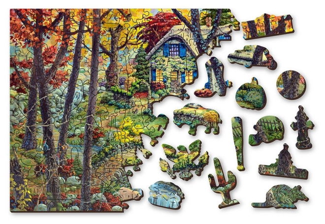 Beidseitiges 2-in-1-Puzzeln für doppelten Spaß