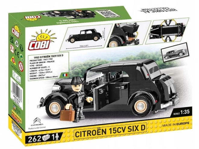 Citroën 15CV SIX D Modellbau Set