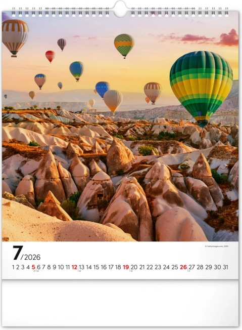 Wandkalender Inspiration 2026