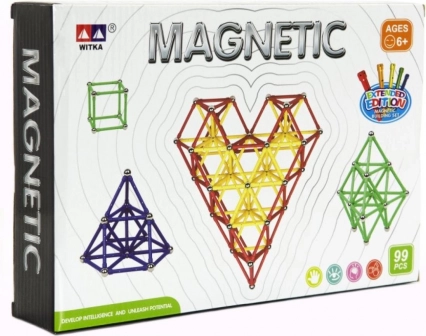 Magnetisches Konstruktionsset – 99 Teile