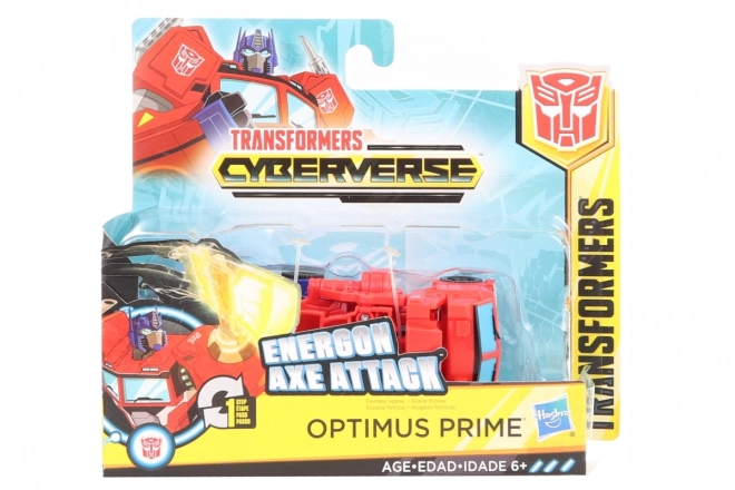 Transformers Cyberverse 1-Schritt Optimus Prime Figur