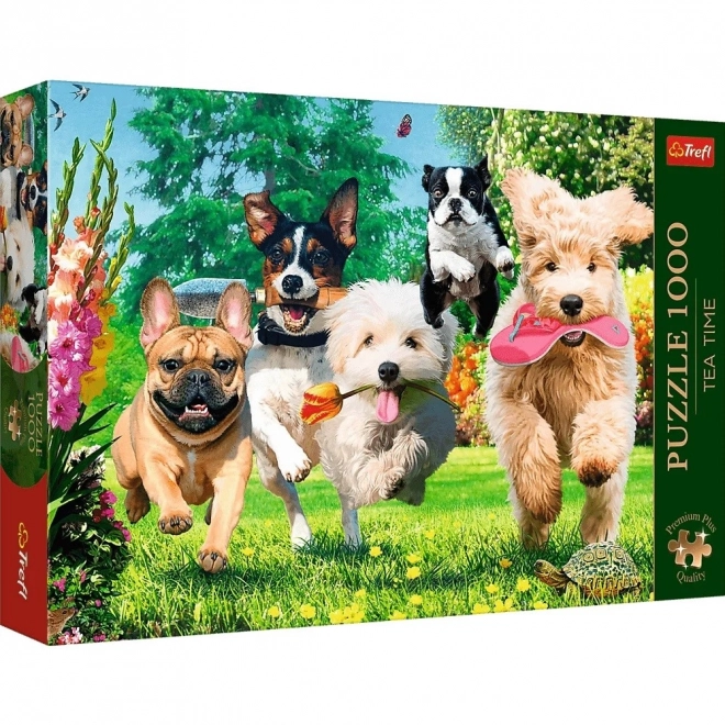 Premium Plus Puzzle 1000 Teile - Tea Time Kommende Probleme
