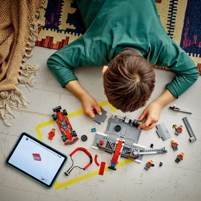 Lego City F1-Boxenstopp-Set mit Ferrari