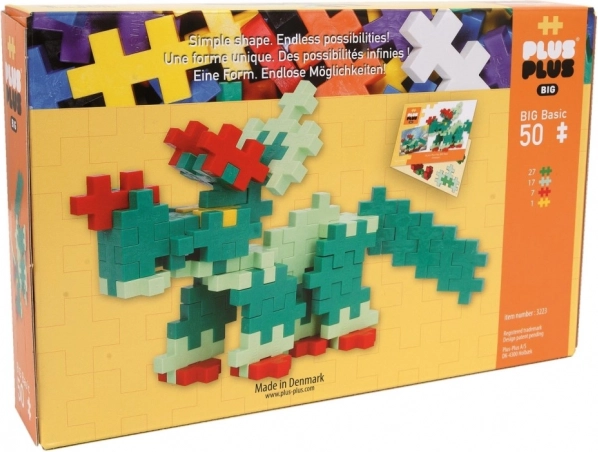 50 bunte Teile für kreatives Spielen