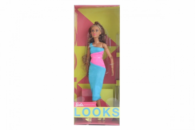 Barbie Look Brünette mit Zopf