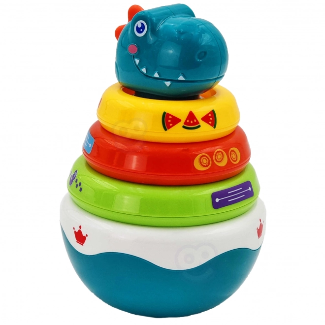 Woopie Dino-Sinnespielzeug für Babys