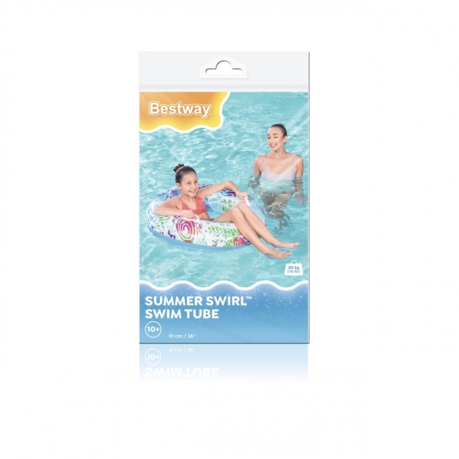 Schwimmring 91 cm Blau