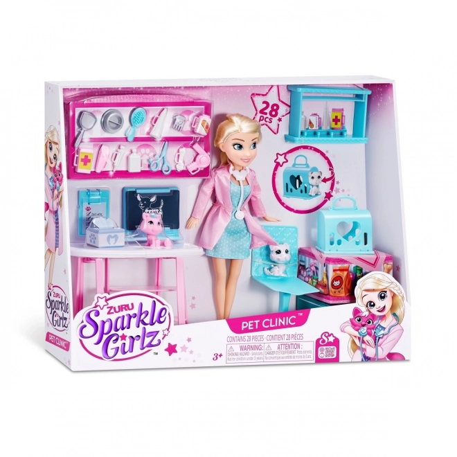 Sparkle Girlz Tierklinik Spielset