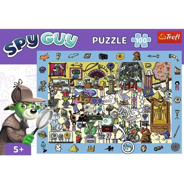 Puzzle 100 Teile Beobachtungssinn Spy Guy Museum