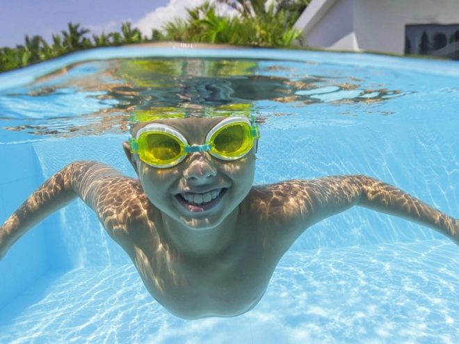 Bestway Schwimmbrille für Kinder ab 7 Jahren – Gelb