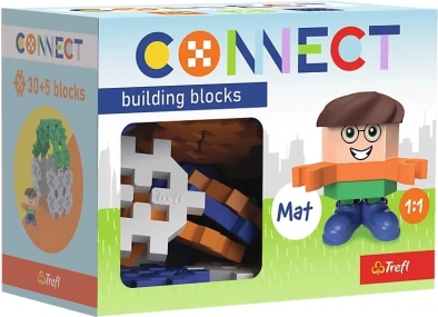 Konstruktionsspiel Connect Pocket Boy Mat 35 Teile