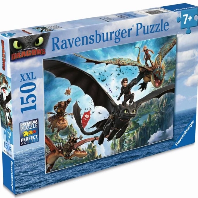 Puzzle Drachenzähmen leicht gemacht 150 Teile