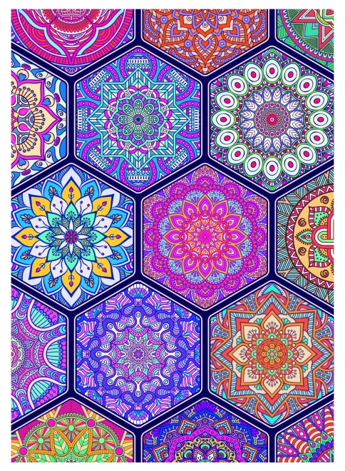 Puzzleset Mandalas XL 500 Teile