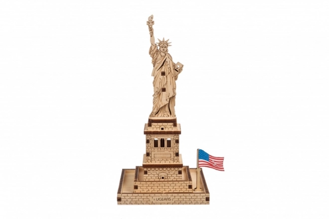 3D Holzmodell Freiheitsstatue