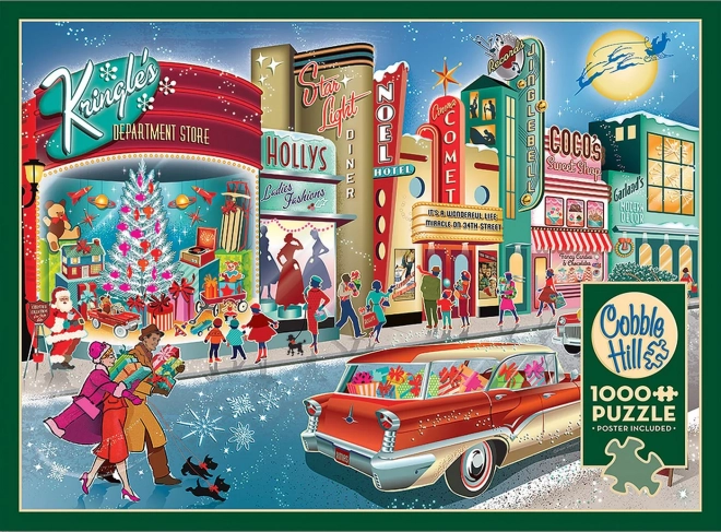 Puzzle Vintage Straße 1000 Teile