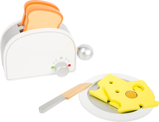 Realistisches Toasten mit beweglichem Hebel