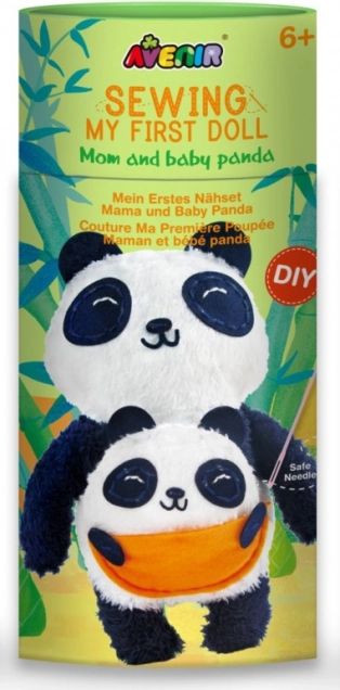 Nähset Mein Erster Plüsch Panda für Kinder