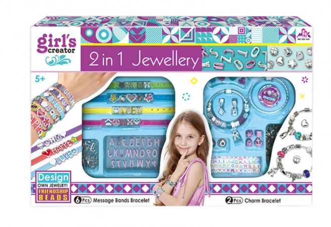 Set zum Erstellen von Armbändern