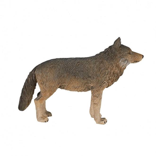 Stehender Grauwolf Mojo Figur